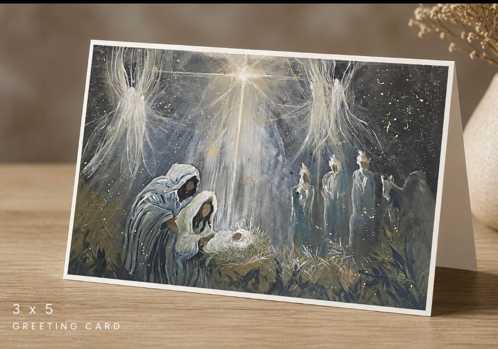 OH HOLY NIGHT Christmas Cards